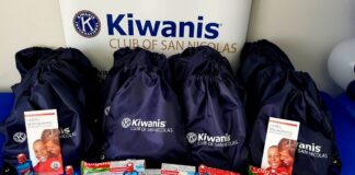 Kiwanis Club of San Nicolas a tene su prome edicion di “Smile Drive”.