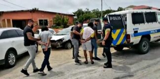Entre nan un menor(13): 6 Persona deteni durante entrada hudicial na Casibari