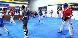 Rumannan Klaber a train na Peak Performance Miami