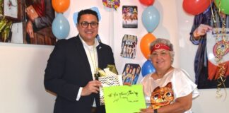 Arubahuis a yama ayo na colaboradora huridico Miriam Croes