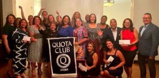 Anochi di Donacion di Quota International of Aruba