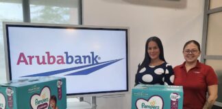 Aruba Bank a aporta na e bunita causa di Mother’s In Need Aruba