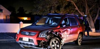 Un dama herida den accidente di trafico na Tanki Flip