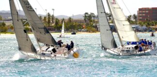 Aruba International Regatta na caminda pa 20 y 21 di Augustus