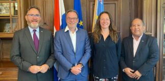 Minister Glenbert Croes a reuni cu START Foundation Hulanda