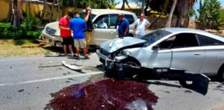 Un persona herida y basta daño material den accidente na Koyari
