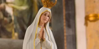 Misa Birgen di Fatima encuanto participacion y invitacion pa e nobena di e 105 ana di aparicion di Birgen Maria na Cova da Iria