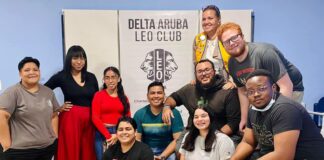 Delta Aruba Leo Club ta cumpli su prome aniversario
