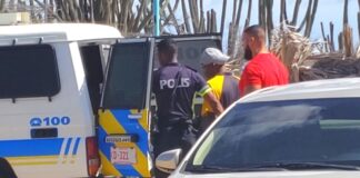 Empleado deteni un rato prome na pia di trabou treci Sero Pita hunto cu recherchenan