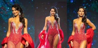 Edgard Kock a design trahe pa Miss Curacao 2022, Gabriela Dos Santos