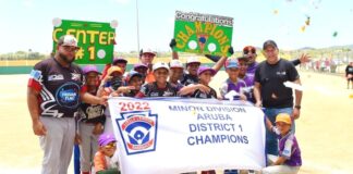 Minister Endy Croes ta felicita liga central Braulio Wester Campeon di minor division