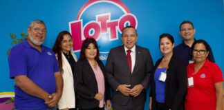Minister Endy Croes a realisa bishita oficial na lotto pa deporte.