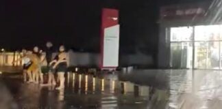 Wega peligroso di hobennan banda di caminda durante yobida