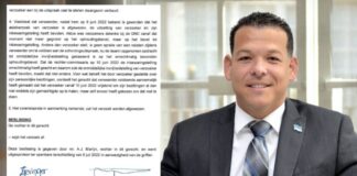 Segun e Uitspraak di gerecht in eerste aanleg: Ministerio di husticia y asuntonan social a actua segun ley den caso di hoben nacionalidad venezolano