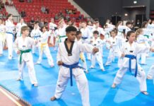 Ingomar Jacobs di Impact Taekwondo a participa na Taekwondodag na Hulanda.