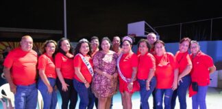 Minister di Cultura Xiomara Maduro presente na Show y Coronacion di Reinanan Folklore Cultural 2022