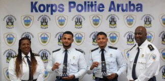 Reconocimento na agente policial Nuñez Bahamón y Willems