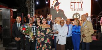 Minister di Cultura Xiomara Maduro durante Homenahe na Etty Toppenberg