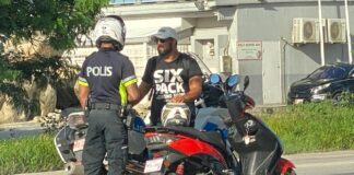 Polis a detene homber sin rijbewijs