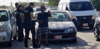 Homber cu a maltrata señora formalmente deteni na Santa Cruz