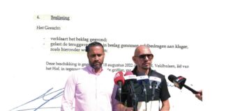 Huez a dicta cu mester kita beslag y duna Otmar su placa