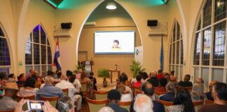 Minister Maduro ta felicita Fundacion Mi Cutisa pa organisa un charla riba e trayectoria di Rignald ‘Doble R’ Recordino