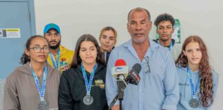 Monica Pimentel y su atletanan a yega for di Mexico.