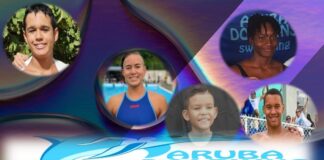 Aruba Dolphins tin 5 Atleta Nomina “Premio Excelencia den Deporte of 2019 and 2021”