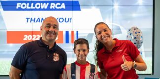 Ekipo RCA U-13 cla pa estrena uniform nobo cu ayudo di Aruba Bank