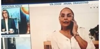 Mama di Venezolando ilegal a denuncia Aruba y Warda nos Costa internationalmente