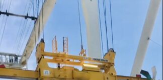 Crash truck di brandweer nobo a yega Aruba