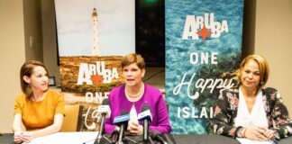 Aruba Tourism Authority y Comite Olimpico Arubano a firma un acuerdo A.T.A. y C.O.A. ta asocia nan mes