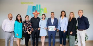 PRESUPUESTO DI ARUBA TOURISM AUTHORITY PA AÑA 2023 A WORDO PRESENTA Y ENTREGA NA MINISTER DI TURISMO