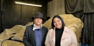 Minister Maduro a cera conoci cu e obra di arte publico ‘Driekiel’ cu pronto lo keda exponi riba un retonde na Aruba