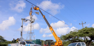 Trabounan di mantencion riba mulina di Pavia