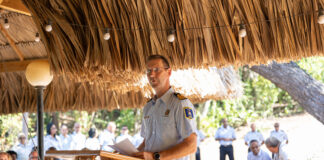 Binti agente nobo pa Wardacosta Caribe Hulandes