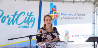 Prome Minister Evelyn Wever – Croes: ANUNCIO DI INICIO DI PROYECTO PORT CITY TA RESULTADO DI PERSEVERANCIA Y DETERMINACION DI MINISTER DANGUI ODUBER