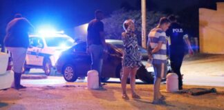 Pareha turista envolvi den accidente na Piedra Plat