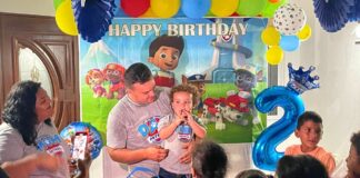 Ryondrick a celebra su di 2 añitos cu su amigitonan na Jan Flemming