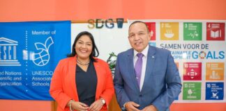 Minister Xiomara Maduro di Cultura: Aruba ta conta awor cu 4 scol conecta na e netwerk di Scol nan di UNESCO