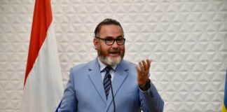 MINISTER GLENBERT CROES HUNTO CU MINISTER PLENIPOTENCIARIO JOSELYN CROES A REUNI CU “OFAC” y “DEPARTMENT OF TREASURY” NA WASHINGTON