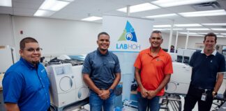 LabHOH Aruba cu bunita donacion pa Haiti