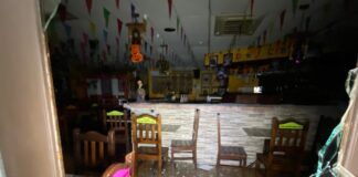 Ladronnan a bolbe purba drenta horta na Don Jacinto awor a kibra e glas di e porta otro banda