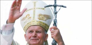 Tributo na San Juan Pablo II Patrono di Hornada Mundial di Hubentud