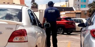 Aruparking a cuminsa concientisa automobilistanan, january controlnan riguroso lo start bek