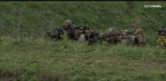 4 pais, 1000 soldat y 37 helicopter a train na Hulanda