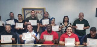 Empleadonan di sector priva, a sigui e curso “Supervicion Profesional Avansa” presenta pa B&P/ Interface Training.