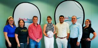 Aruba Bank y Tele Aruba ta firma acuerdo pa transmiti Copa Mundial 2022