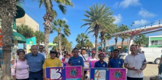 MINISTER ENDY CROES A PARTICIPA DEN E MARCHA PA NOS DERECHONAN.