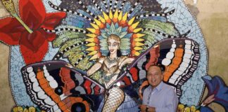 MINISTER ENDY CROES PRESENTE NA DEVELACION DI MURAL DEDICA NA NOS HEROE DI SEGUNDA GUERA MUNDIAL BOY ECURY.